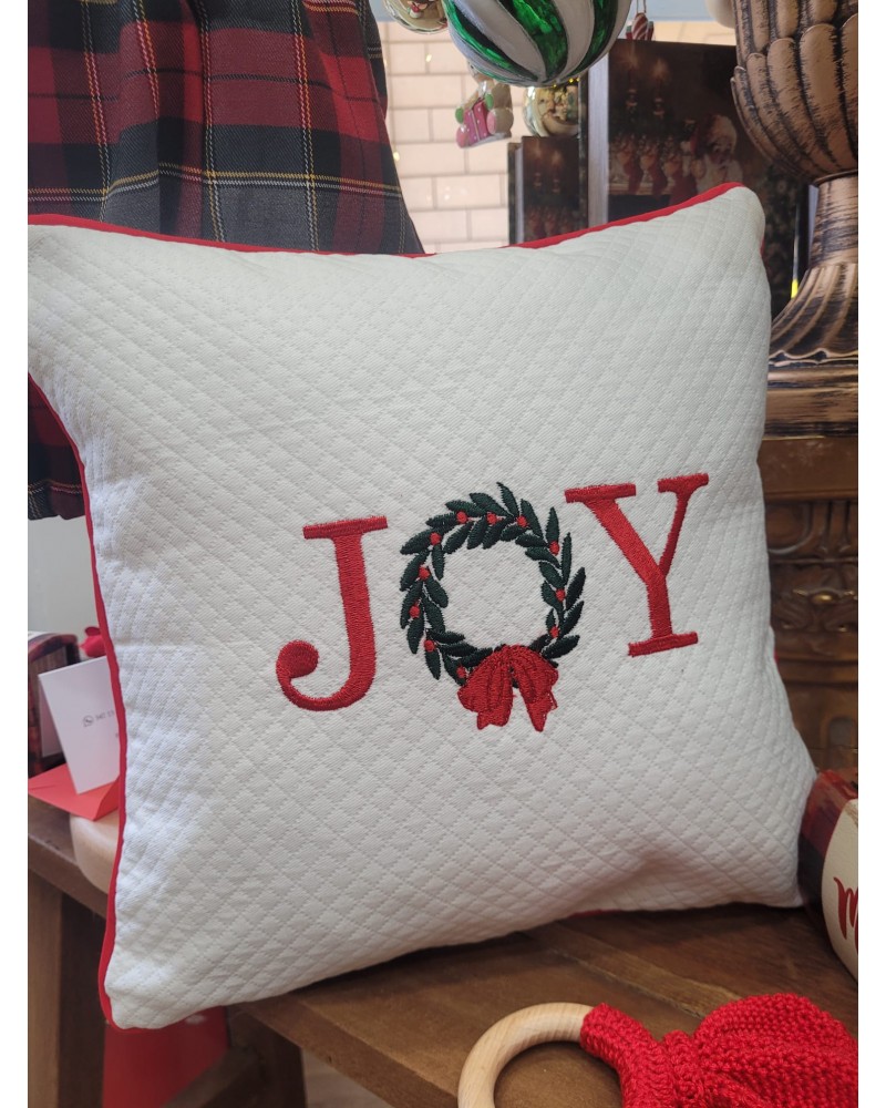 Cuscino arredo natalizio Joy