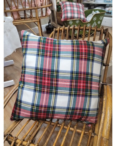Cuscino arredo tartan