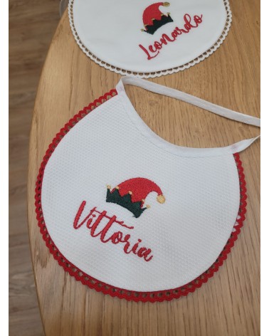 Bavaglino Piccolo Aiutante di Babbo Natale