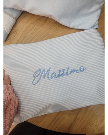 Borsello Baby modello Basic piquet a righe