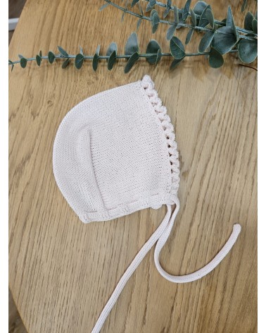 Cuffietta nascita in filo di cotone