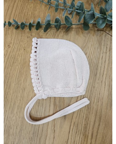 Cuffietta nascita in filo di cotone