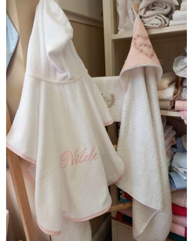 Accappatoio Poncho in spugna di bamboo
