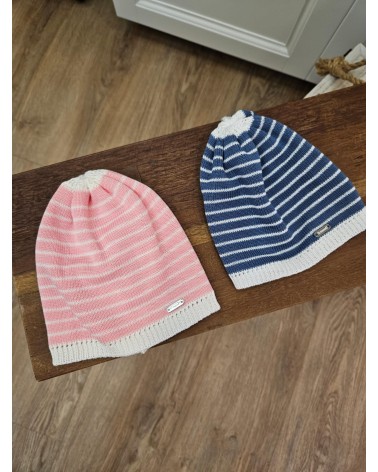 Cappellino neonato in filo - Il Trenino