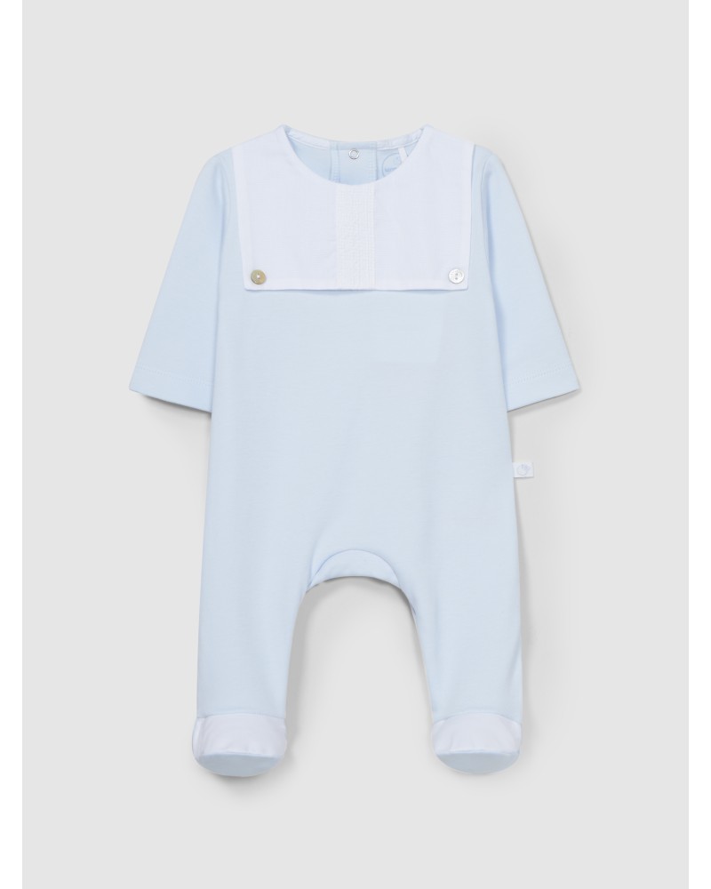 Tutina neonato in jersey di cotone
