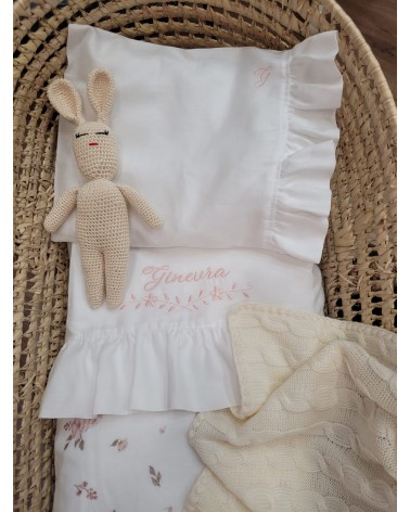 Lenzuolino personalizzato con rouche