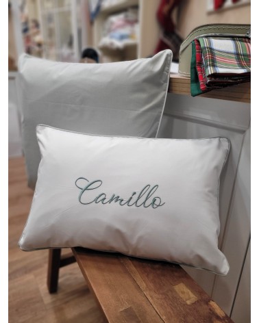 Cuscino arredo rettangolare in cotone