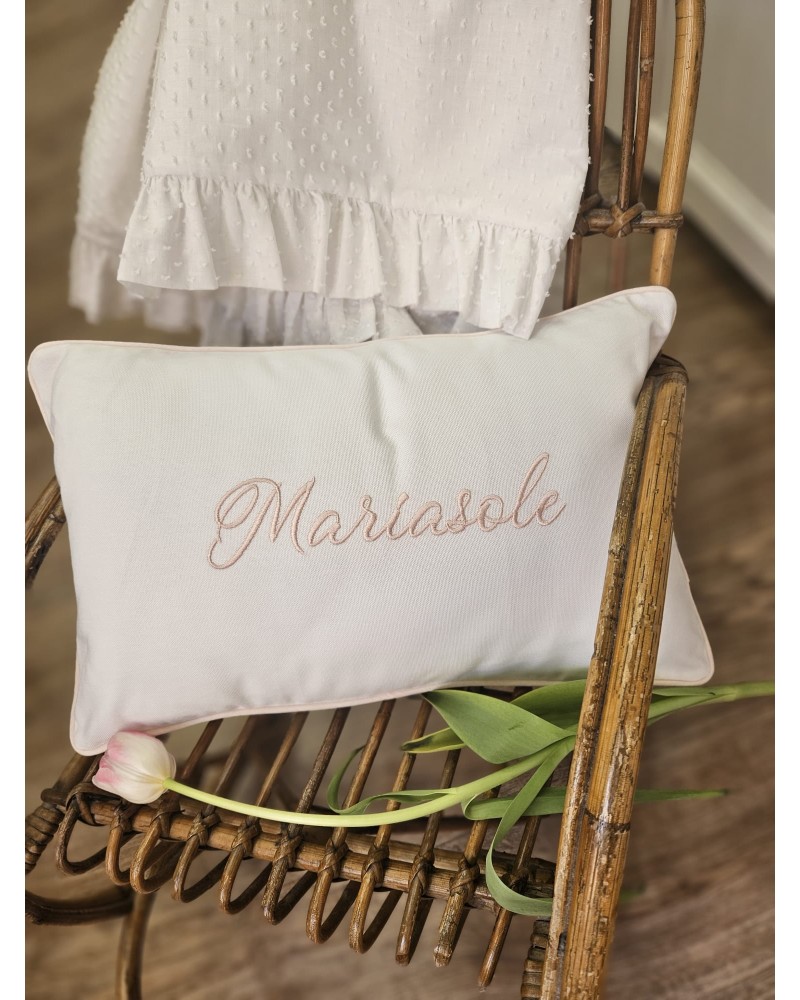 Cuscino arredo rettangolare in cotone