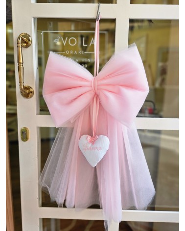 Fiocco Nascita in tulle