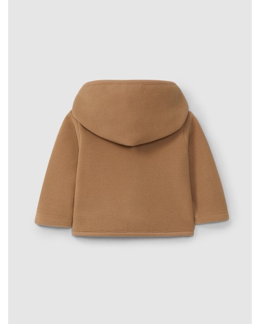Giacca con cappuccio in pile