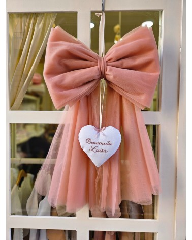 Fiocco Nascita in tulle
