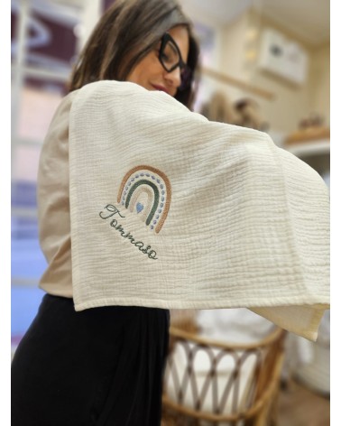 Mussola di cotone personalizzata