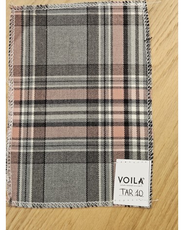 Bavaglino in tartan Il Primo Natale di