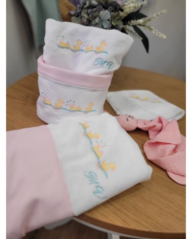 Coordinato Bagno Neonato Paperotti