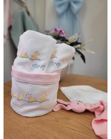 Coordinato Bagno Neonato Paperotti