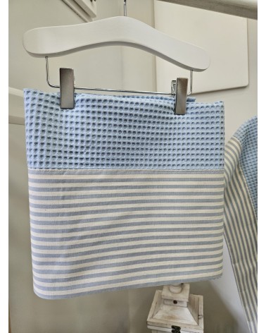 Coordinato bagno, accappatoio poncho e telo