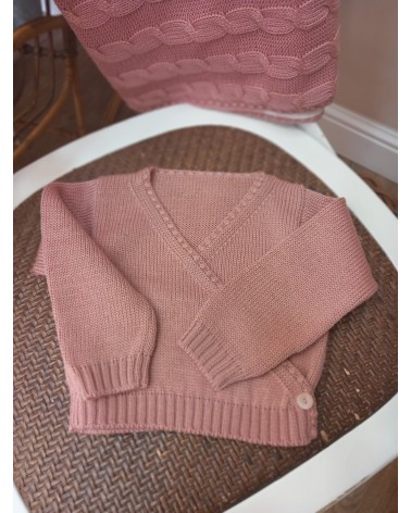 scaldacuore in filo rosa antico