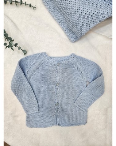filo di cotone celeste
