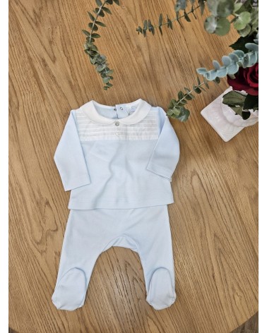 Completo due pezzi in jersey di cotone