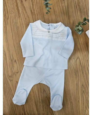 Completo due pezzi in jersey di cotone