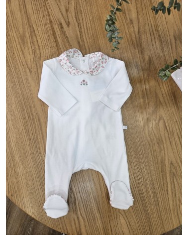 Tutina neonato in jersey di cotone
