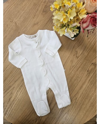 Tutina neonato in jersey di cotone