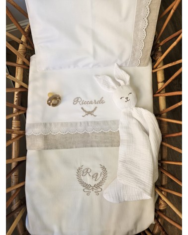 FASCIA SABBIA - PROFILO BIANCO - SANGALLO 1