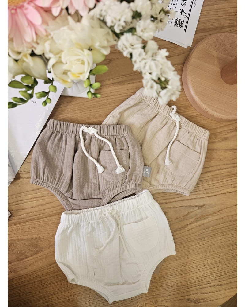 Culottina in cotone garzato