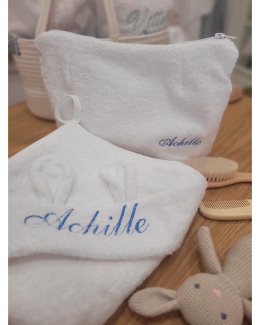 Coordinato bagnetto Fluffy Total White