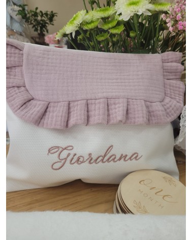 Coordinato bagnetto e cambio in spugna e mussola