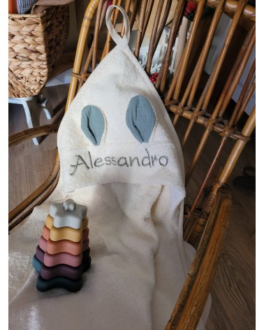 Accappatoio Quadrato spugna modello Rabbit
