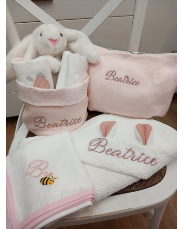 Bambino Neonato Cotone Fleecehooded Accappatoio Bimbo Bagnetto