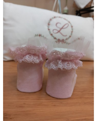 Calzini Newborn con merletto