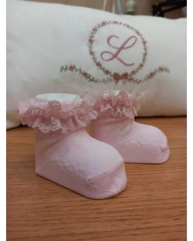 Calzini Newborn con merletto