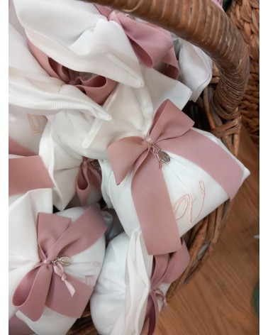 Sacchetto con nastro suede