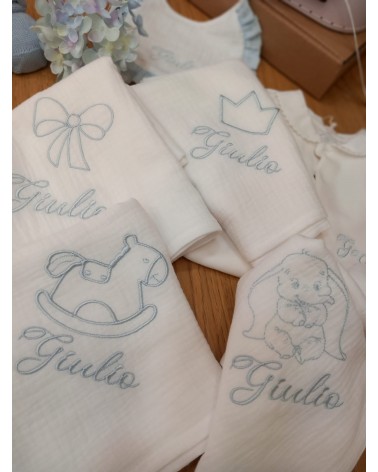 Mussola di cotone personalizzata